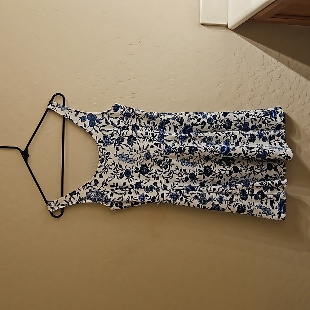 Divided Floral Dress